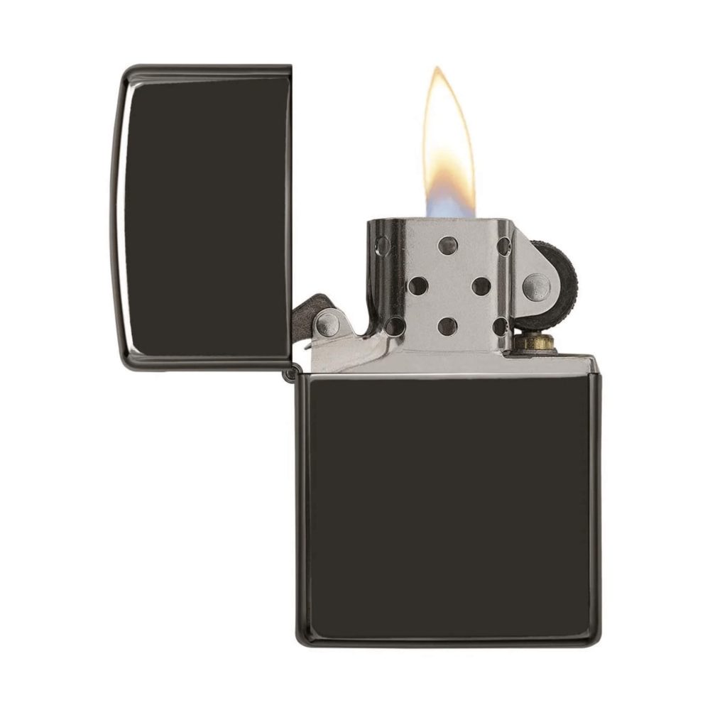 فندک Zippo مدل Classic High Polish Black - تصویر 2