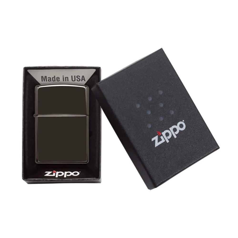 فندک Zippo مدل Classic High Polish Black - تصویر 3