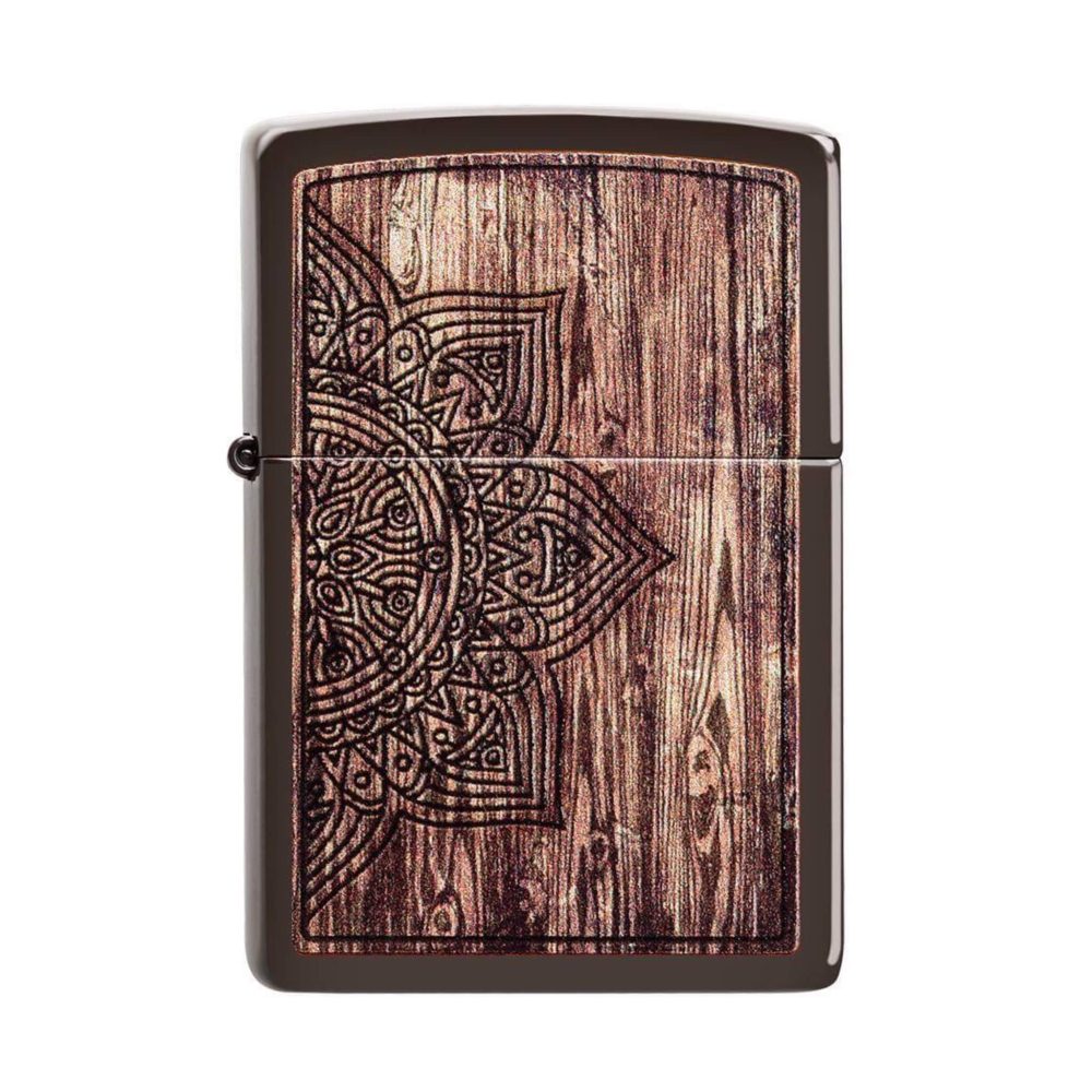 فندک Zippo مدل Wood Mandala Design