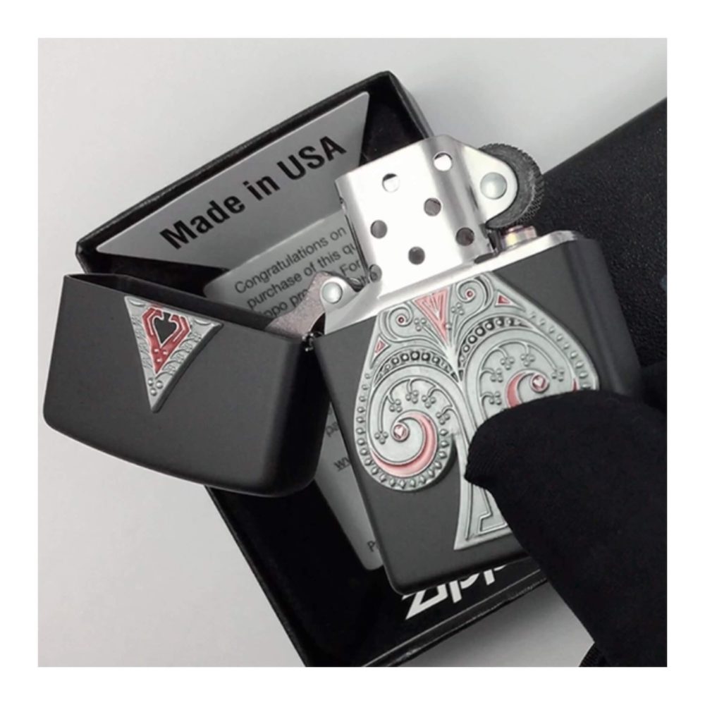 فندک Zippo مدل Ace of Spades Emblem - تصویر 3