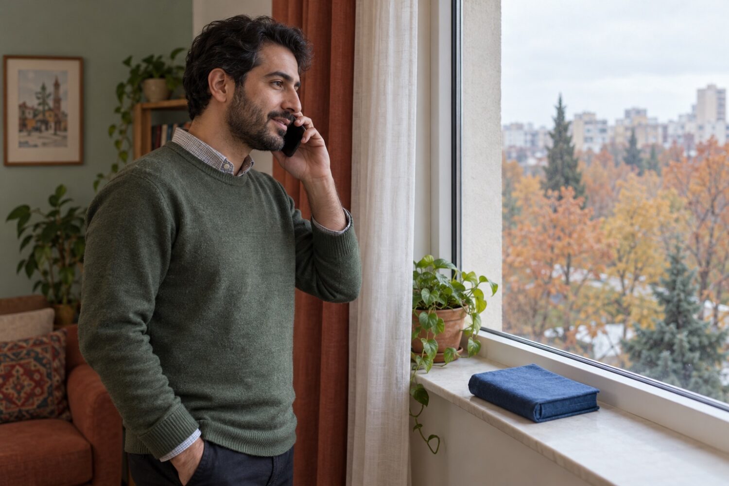 تماس برای هماهنگ کردن زمان تحویل کادوی تولد که دیر رسیده است